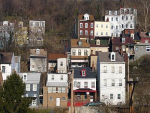 Voskamp Street Looking Onto Spring Hill Pittsburgh Houses Voskamp Street Looking Onto Spring Hill Pittsburgh Houses