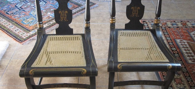 painted chairs