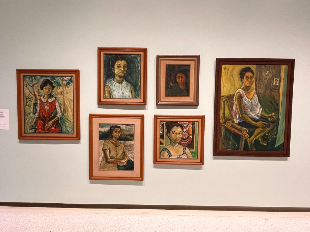 separate exhibition on works by Kustiyah